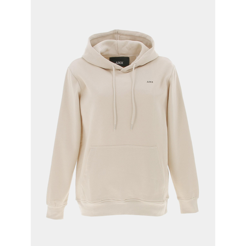 Sweat à capuche abbie beige femme - JJXX