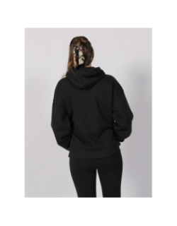Sweat à capuche embroidered wordmark noir femme - Converse