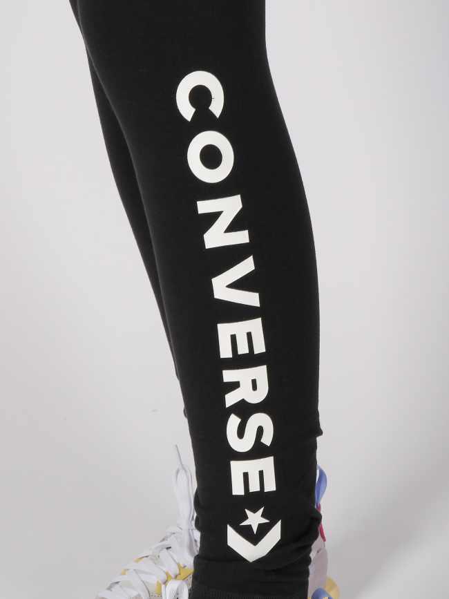 Legging wordmark noir femme - Converse