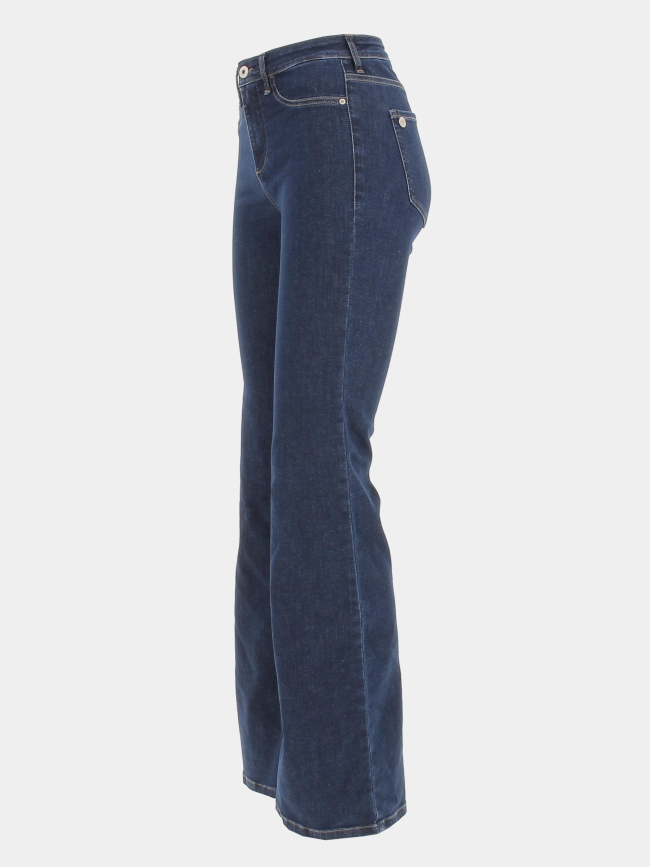 Jean bootcut 5 bleu marine femme - Tiffosi