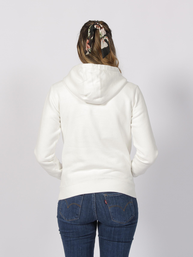 Sweat à capuche soly blanc femme - Teddy Smith