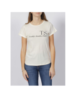 T-shirt sweety blanc femme - Teddy smith