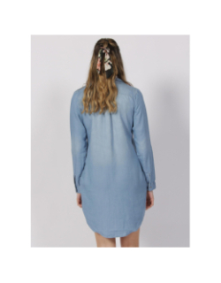 Robe chemise silla bleu femme - Vero Moda