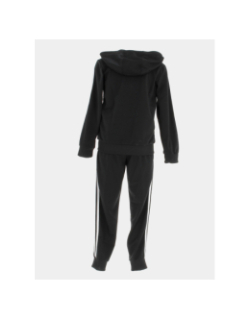 Ensemble veste/jogging shiny noir enfant - Adidas