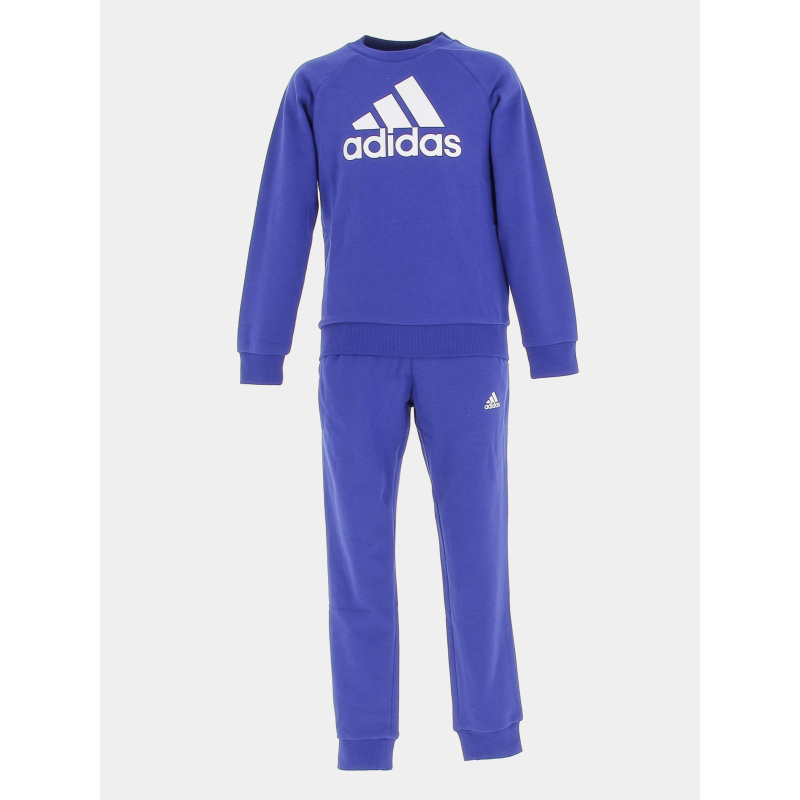 Ensemble sweat/jogging bleu enfant - Adidas