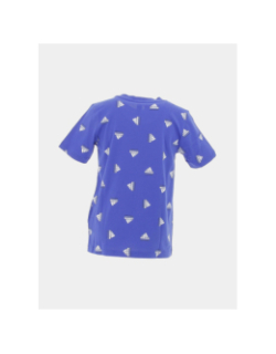 T-shirt bluv logos bleu enfant - Adidas