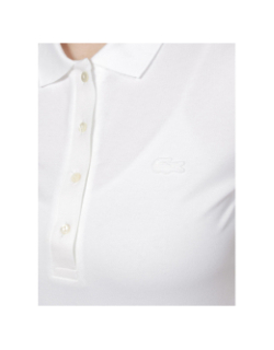 Polo core essentials blanc femme - Lacoste