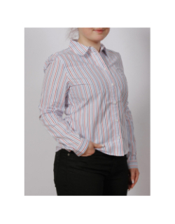 Chemise à rayures tricolore blanc femme - Tommy Hilfiger