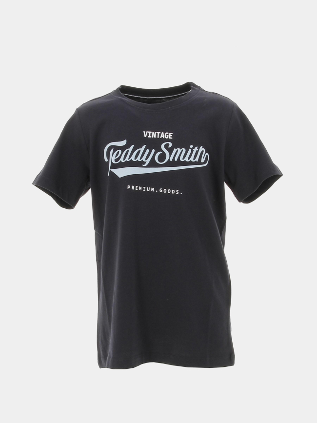 T-shirt gojo bleu marine garçon - Teddy Smith