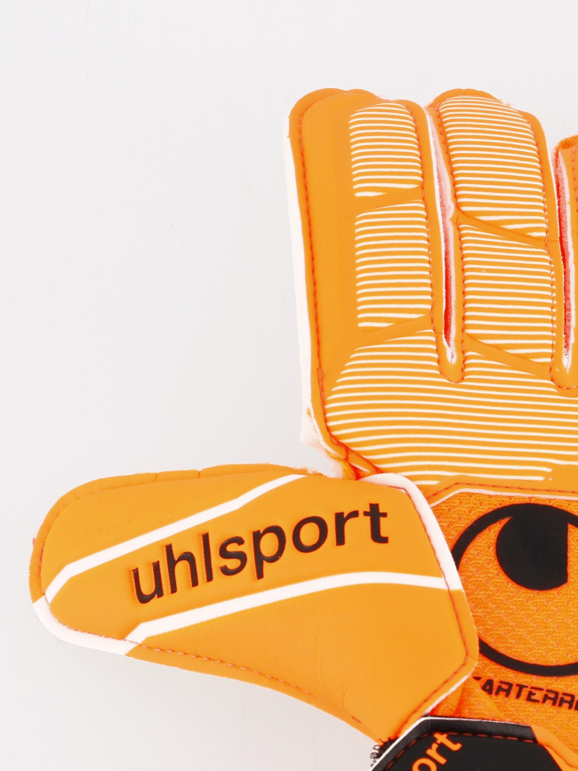 Gants de gardien de but football orange enfant - Uhlsport