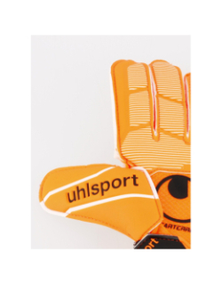 Gants de gardien de but football orange enfant - Uhlsport