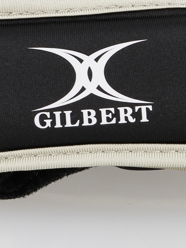 Casque de protection de rugby noir homme - Gilbert