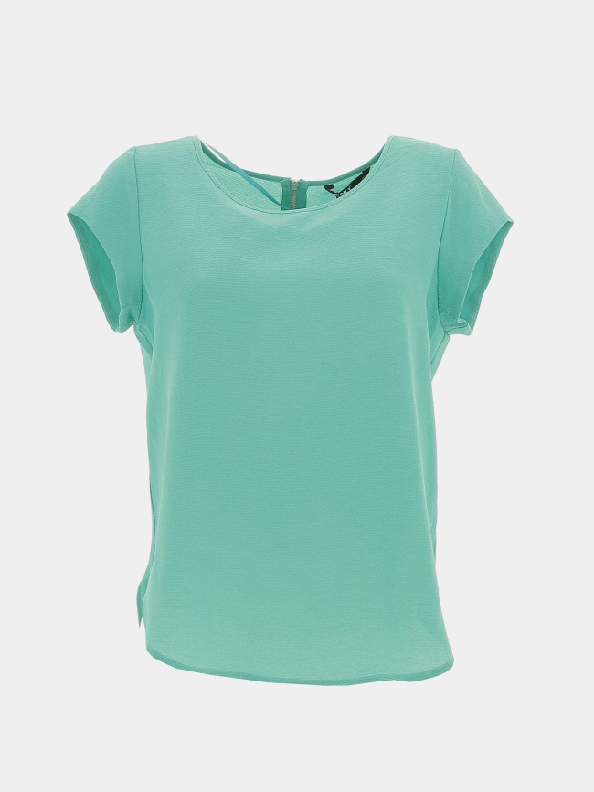 T-shirt vic vert femme - Only
