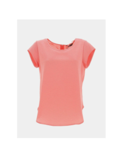 T-shirt vic rose femme - Only