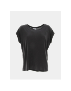 T-shirt uni ava plain noir femme - Vero Moda