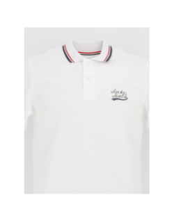 Polo trevor blanc garçon - Jack & Jones