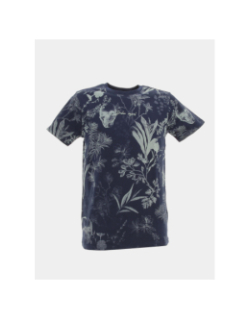 T-shirt botanical bleu marine homme - Jack & Jones