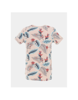 T-shirt nubie floral rose homme - Deeluxe