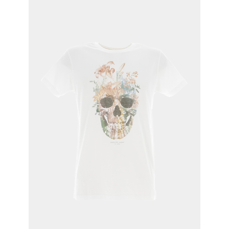 T-shirt gardenia blanc homme - Deeluxe