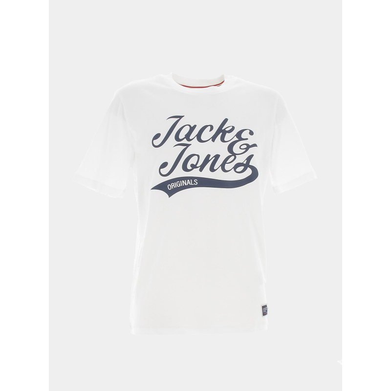 T-shirt trevor upscale blanc homme - Jack & Jones