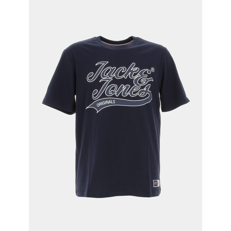 T-shirt trevor upscale bleu marine homme - Jack & Jones