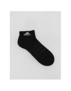 Pack 3 paires de chaussettes basses noir - Adidas