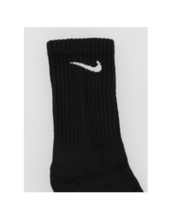 Pack 6 paires de chaussettes everyday cush noir homme - Nike