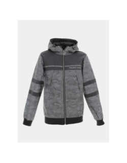 Veste imperméable flurorescent gris homme - Project X Paris