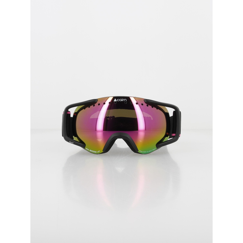 Masque de ski next spx3000 noir et rose enfant - Cairn
