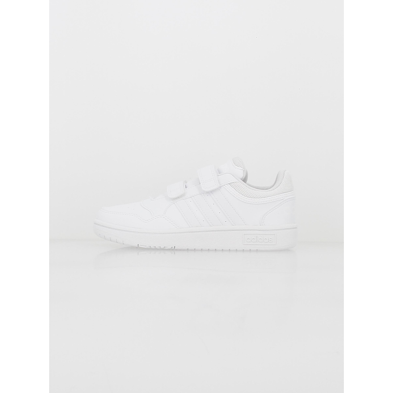 Baskets basses scratch hoops 3.0 blanc enfant - Adidas