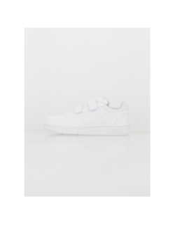 Baskets basses scratch hoops 3.0 blanc enfant - Adidas