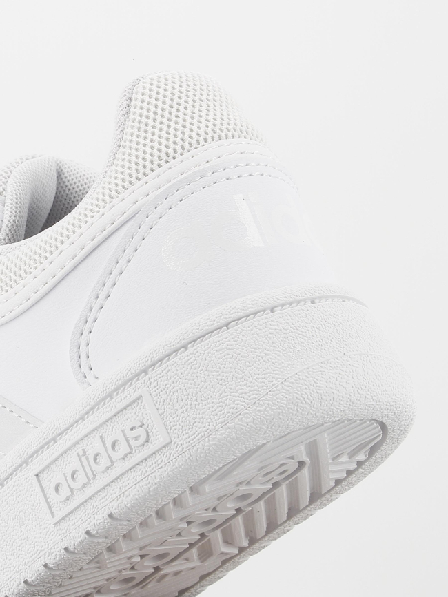 Baskets basses scratch hoops 3.0 blanc enfant - Adidas