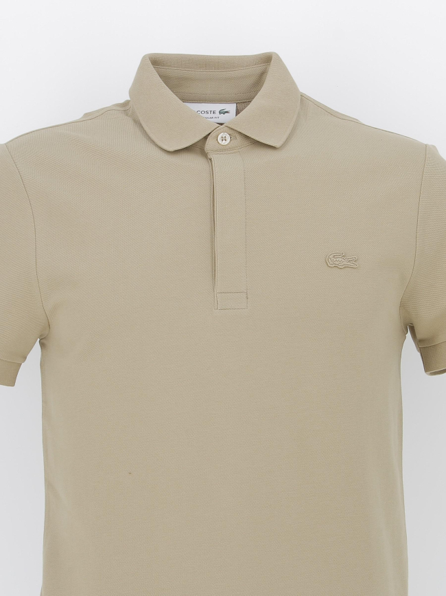 Polo core essentials beige homme - Lacoste
