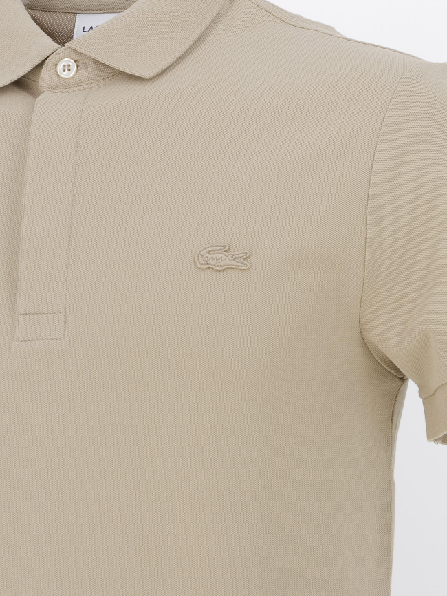 Polo core essentials beige homme - Lacoste
