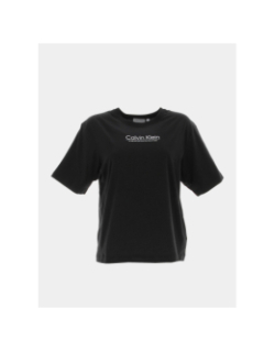 T-shirt coordinates logo noir femme - Calvin Klein