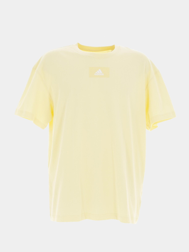 T-shirt coupe loose fv jaune homme - Adidas
