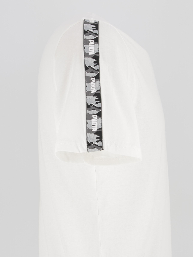 T-shirt essential camo blanc homme - Puma