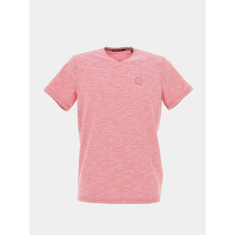 T-shirt cinna framboise rose homme - Sun Valley