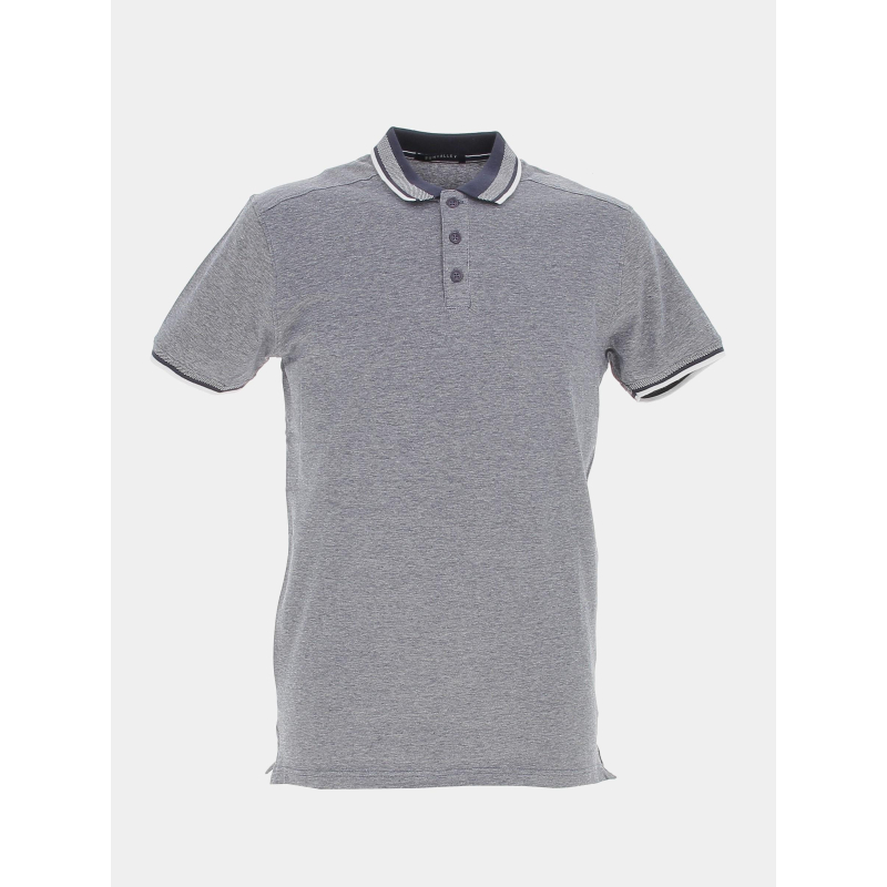 Polo stretch bohm indigo bleu marine homme - Sun Valley