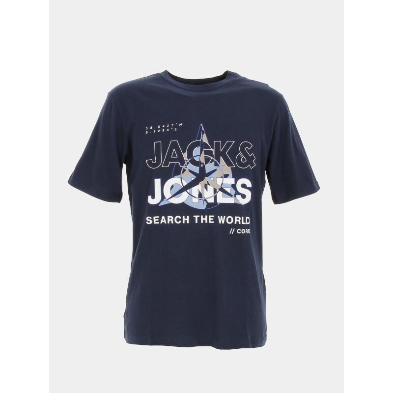 T-shirt cohunt bleu marine homme - Jack & Jones