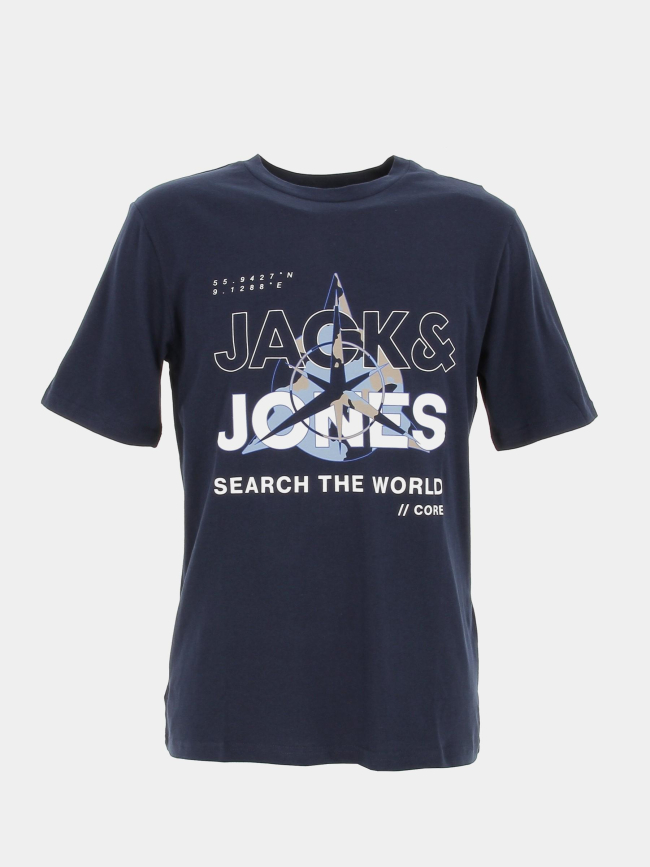 T-shirt cohunt bleu marine homme - Jack & Jones