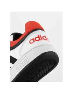 Baskets à scratch hoops 3.0 blanc enfant - Adidas