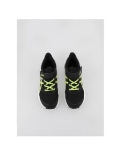Chaussures de running scratch jolt 4 ps noir vert enfant - Asics