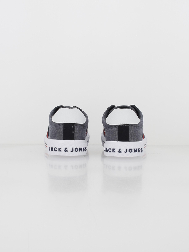 Chaussures en toile gorgon gris noir homme - Jack & Jones
