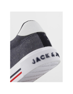 Chaussures en toile gorgon gris noir homme - Jack & Jones