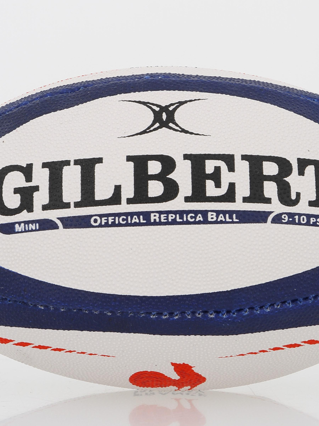 Ballon de rugby replica france blanc - Gilbert