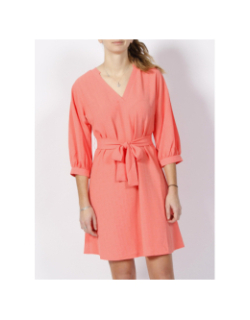 Robe courte pye corail femme - Vero Moda