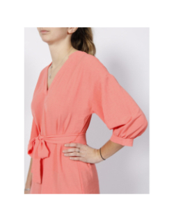 Robe courte pye corail femme - Vero Moda