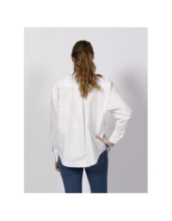 Chemise oversize relaxed blanc femme - Calvin Klein
