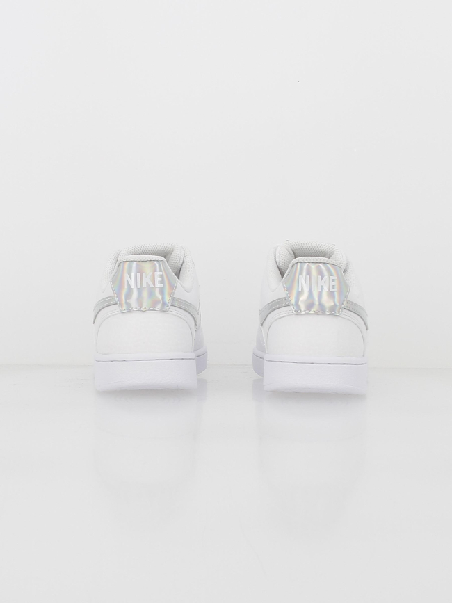 Baskets court vision holographique blanc femme - Nike